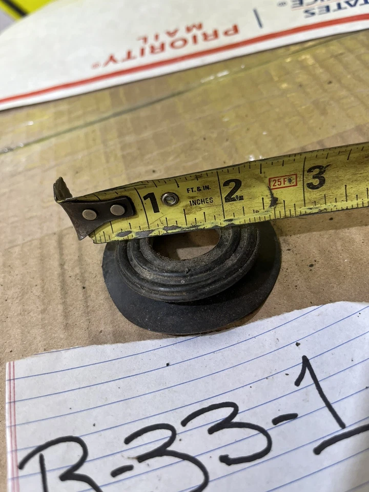 Chevelle Nova Lemans Skylark Camaro C10 Floor Headlight Dimmer Switch Carpet Bez - Image 2 of 4