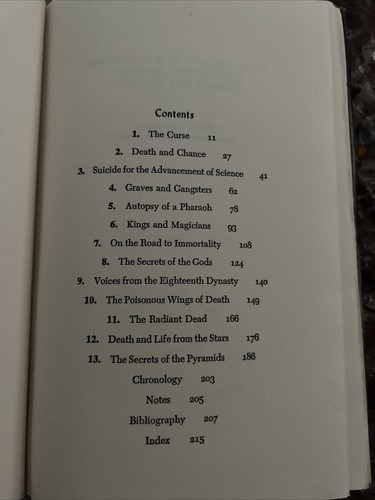 The Curse of the Pharaohs by Philipp Vandenberg HBDJ 1975 Egyptian Occult - Picture 4 of 6