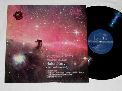 SIR DAVID WILLCOCKS-Williams/Parry (1982) LYRITA UK Pressing LP