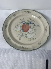 International China Co Marmalade 12" Chop Plate Round Platter Stoneware Japan