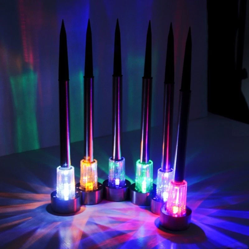 5-20x Led Solar Lawn Light Gartenlampen Stecklampe Solarleuchten Wasserdicht NEU - Bild 4 von 4