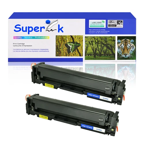 2PK CF500A Black Toner for HP 202A LaserJet Pro M254 M254dn M254dw M254nw M280