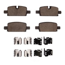 Disc Brake Pad Set-DFC 3000 Ceramic Brake Pads and Hardware Kit R1 Concepts