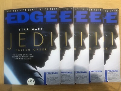 Edge magazine /335 SEP 2019 Star Wars Jedi Fallen Order/100 Best Games of E3