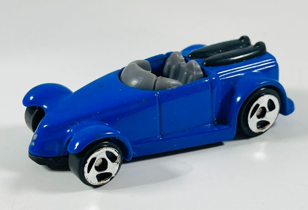 2003 Hot Wheels MFG FOR MCD McDonald's  Diecast Car Toy Convertible Blue