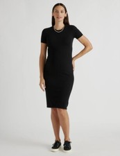 Eco-Knit Milano Stitch Maternity Sweater Dress