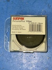 SUNPAK PICTURESPLUS FILTER CF-7059-CP 58MM