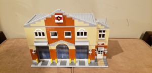 custom lego fire station