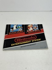 Super Mario Bros./Duck Hunt NES Nintendo Instruction Booklet Manual