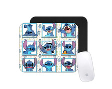 Stitch Portraits Mouse Pad  Desk Mat Gift for Lilo  Stitch Fans Office