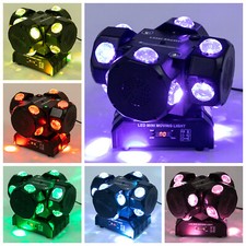200W LED Laser Moving Head Light Rotating Stage Light DMX DJ Disco Party Stage