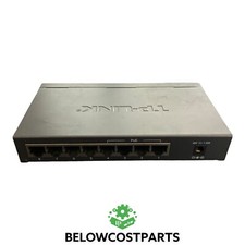 TP-LINK Black TL-SG1008P 8 Port Gigabit With 4 Port PoE 48V Desktop Switch