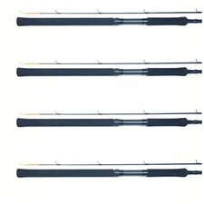 SET OF 4 BnM PRO STAFF TROLLING RODS CRAPPIE POLES 14'  PST143