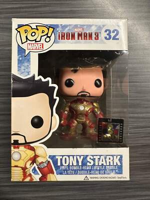 Funko POP! Marvel: Iron Man 3 - Tony Stark (2013 ToyCon)(Damaged