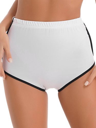 Women Letter Print Yoga Shorts Gym Workout Booty Dance Hot Pants Sports Bottoms - 第 7/46 張圖片