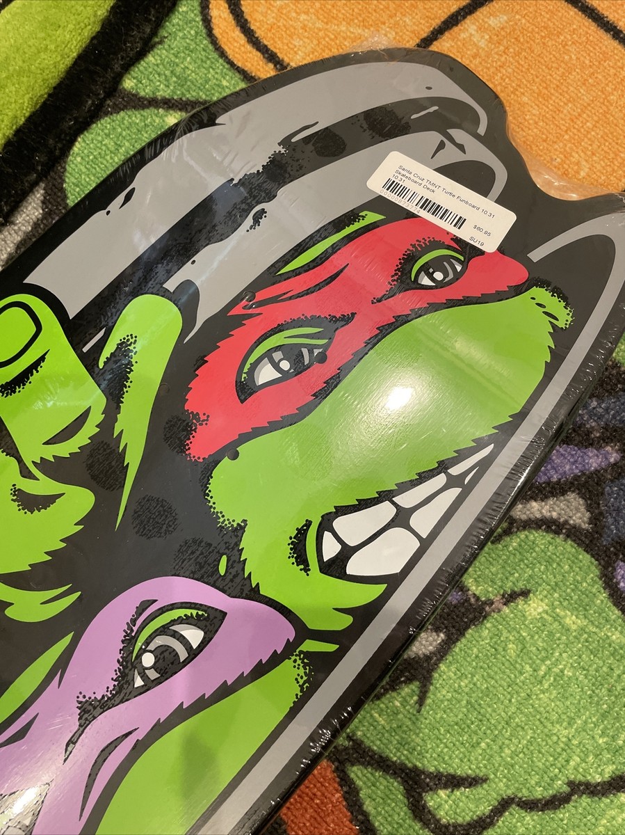 Santa Cruz Turtles Collaboration Skateboard Deck TMNT NINJA TURTLE