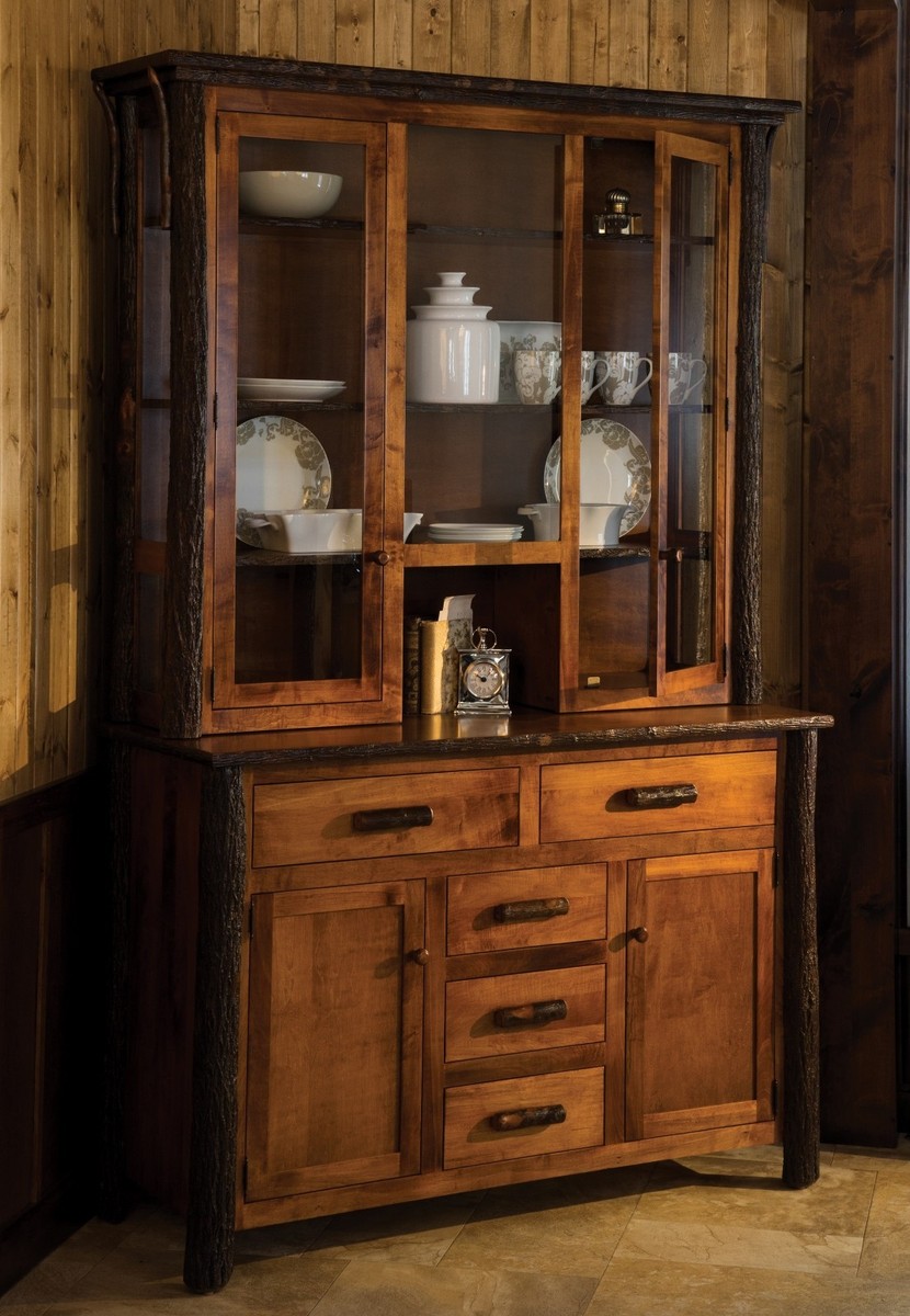 Rustic Corner Buffet Rustic Buffet Hutch Cabinet