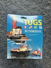 ERTL TUGS TUGBOAT - SUNSHINE TUG BOAT EXTREMELY RARE NEW AND SEALED .