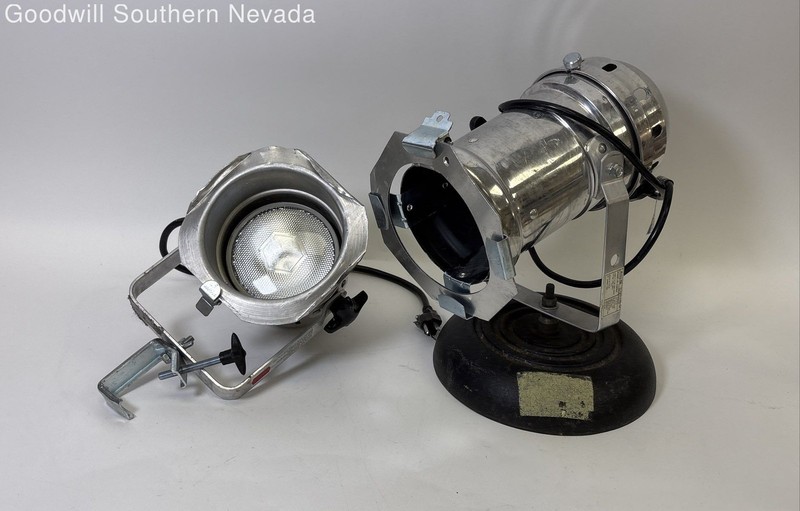 Set of Two American DJ Aluminum PAR Can Stage Lights