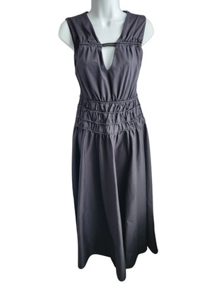 Roksanda Eiffel Black Maxi Dress Size 6