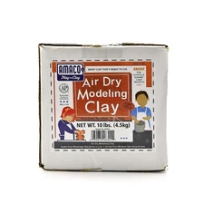 AMACO Air Dry Modeling Clay, 10-Pound, Terra Cotta