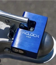 PACLOCK's UCS-88A Trailer Coupler Lock Buy American Act Compliant 2 Keys