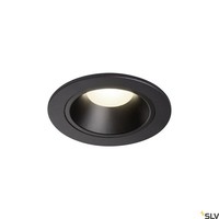 Schwarz Moderne Einbauleuchte Lampe 4000K 1142Lm 1X25,4W/Led IP20 120° 5,2 [Cm]