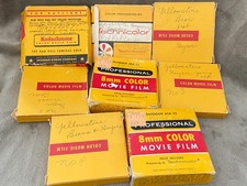 Vtg Kodak Color Movie Film 8mm 50's-60's Yellowstone Yosemite Rodeo Red Rock