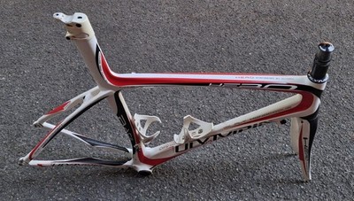 Olympia Hero Carbon Monocoque Rahmen 54 cm Carbon Gabel Integrierte Sattelstütze