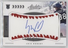 2020 Absolute Rookie Baseball Material Signatures 133/149 Luis Robert Auto 03hd