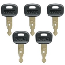 5X Skid Steer, Track Loader and Mini Excavator Ignition key with logo 459A Kubot