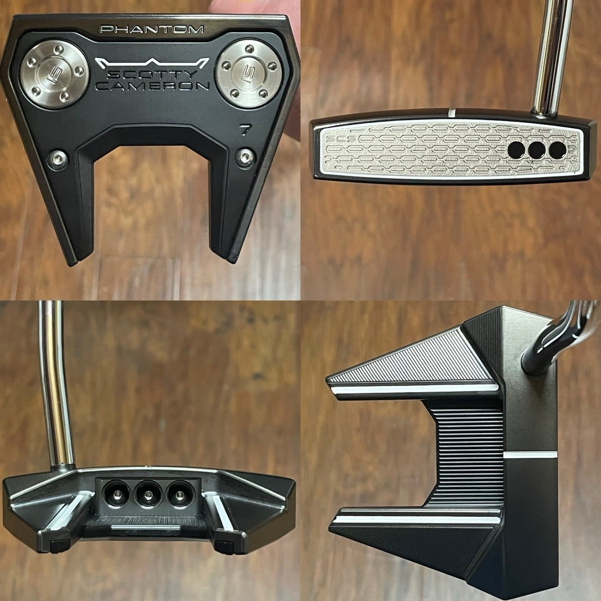【新品・未使用】 SCOTTY CAMERON 2026PHANTOM 7 Scotty Cameron 2026 Phantom 7 Putter - SCS - New - Xtreme Dark