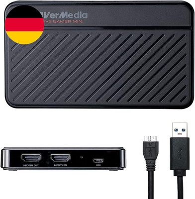 Avermedia Live Gamer MINI GC311, 1080P60 Full-Hd-Passthrough, USB 2.0-Game-Captu
