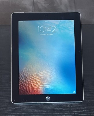  Apple iPad 32 GB A1430 Wifi + Cellular Schwarz/Silber