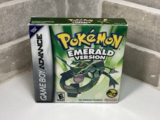 Nintendo Game Boy Advance Pokémon Emerald Version Complete/Box authentic CIB GBA