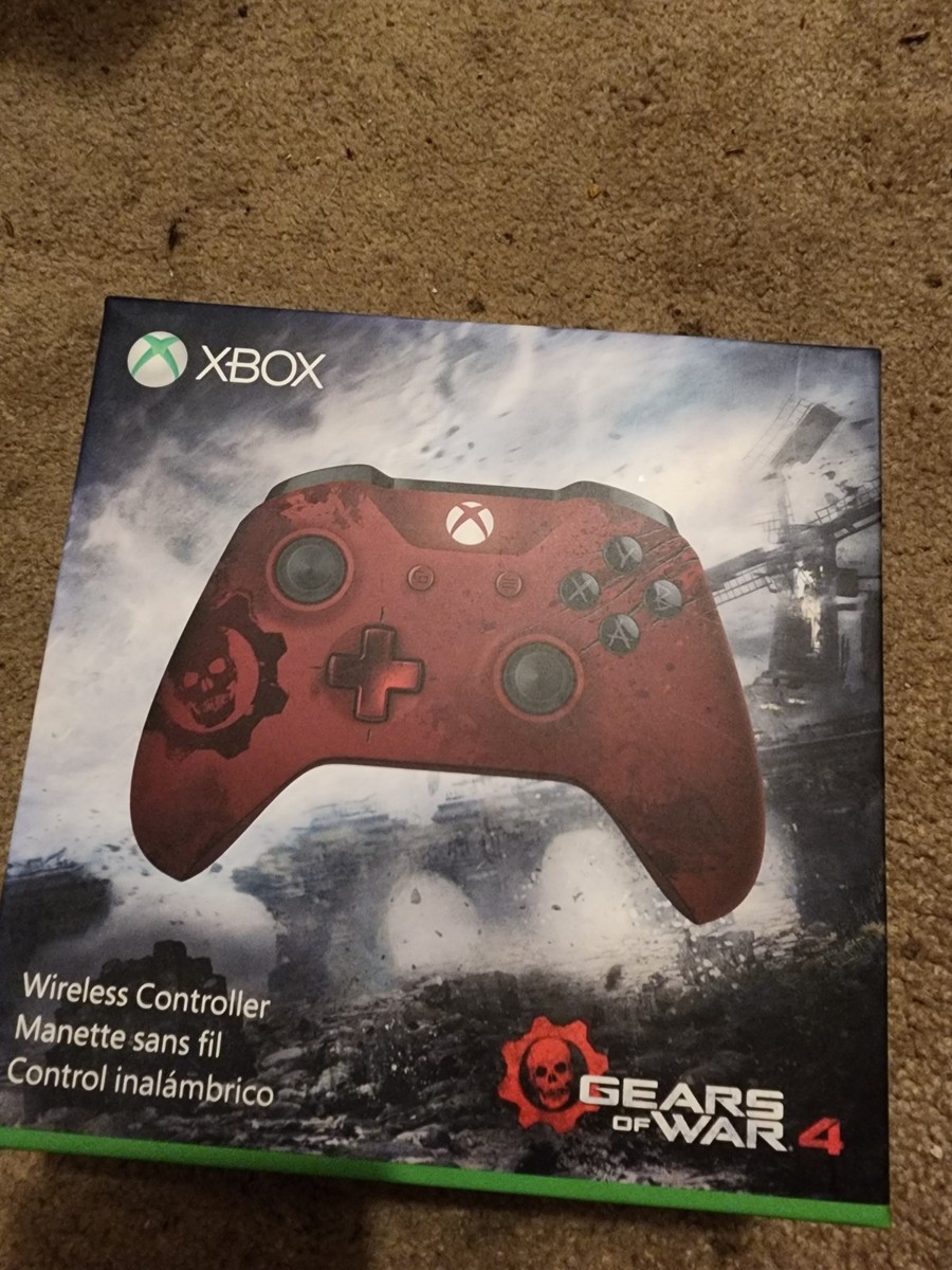 Microsoft WL3-00001 Xbox One Gears of War 4 Crimson Omen