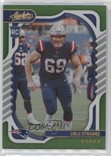 2022 Panini Absolute Rookies Spectrum Green 24/25 Cole Strange #165 s5j