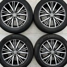 4 Genuine VW Golf Match Plus Life 16" Linas Alloy Wheels 205 55 Tyres Caddy Van