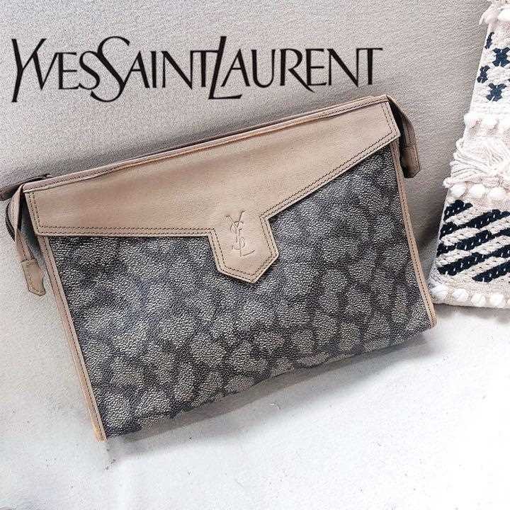Borsa pochette Yves Saint Laurent vintage Saint Laurent donna usata dal Giappone
