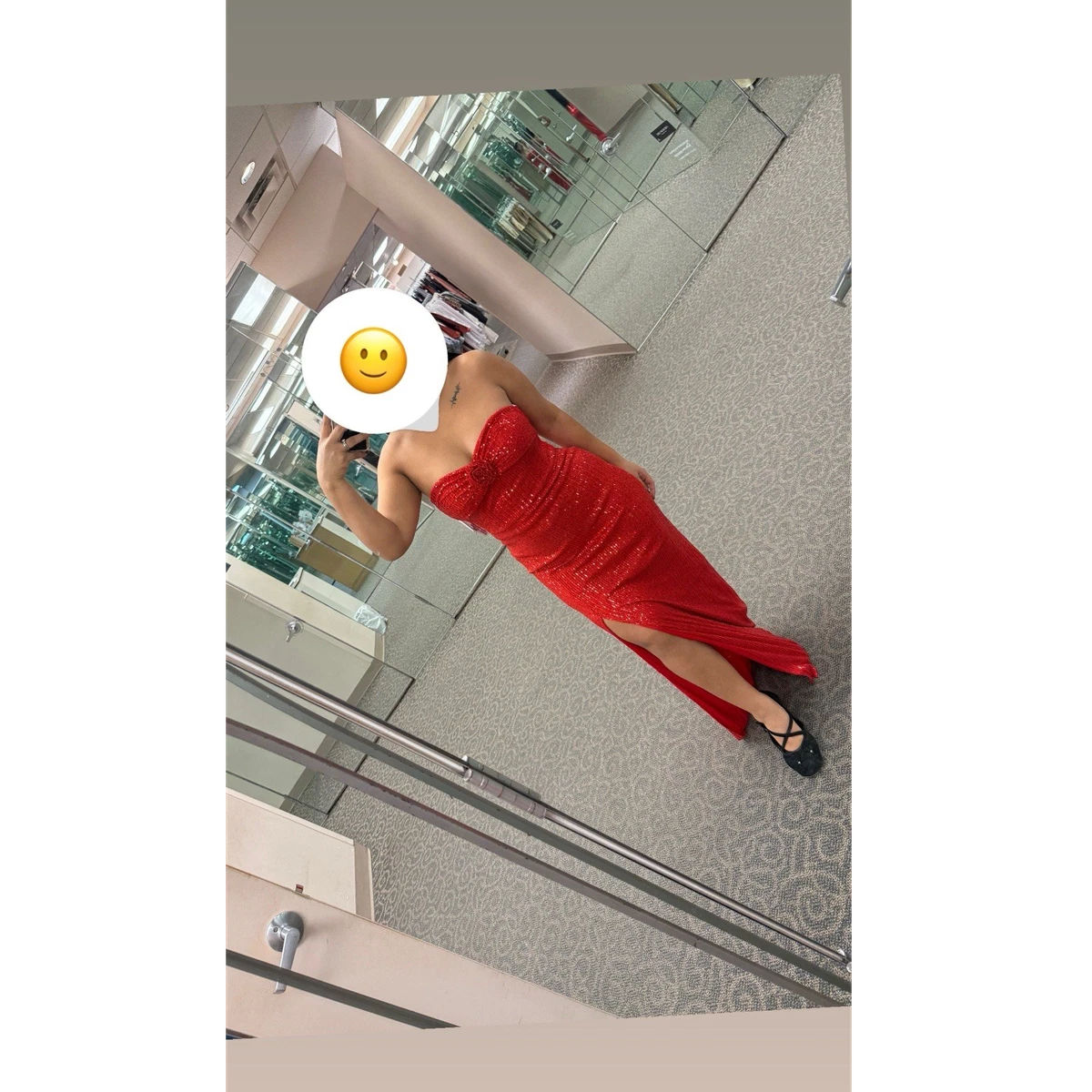 Red Satin Formal Dresses for Women for sale | eBay
