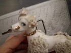 5" Lipper & Mann Spaghetti Poodle Dog Porcelain Figurine 1950s 4" L Pups Missing — photo 6