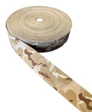Correas de nailon de 3" MultiCam camuflaje árido 17337 patrón de dos lados 10 yardas EE. UU.