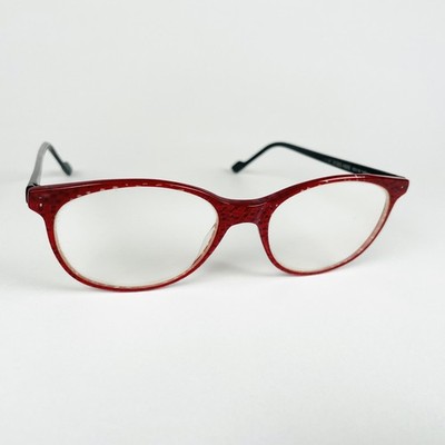 VANNI Brille ROT RUND Brillengestell MOD: V1302 A800