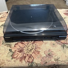 Vintage SONY Automatic Stereo Turntable System Vinyl Record Player PS-LX47P