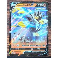 Pokemon Attacco Rapido Urshifu V 087/163 Stili di Battaglia Full Art Carta Ultra Rara