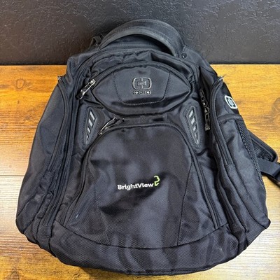 OGIO Metro Black Ballistic Nylon Laptop Backpack Unisex Large