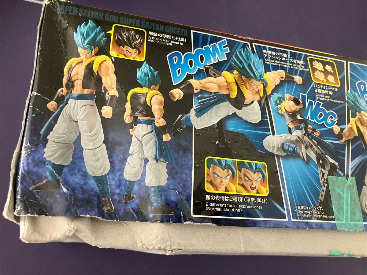 DRAGON BALL ACTION Figure Gogeta Super Saiyan Broly Bandai Collector's