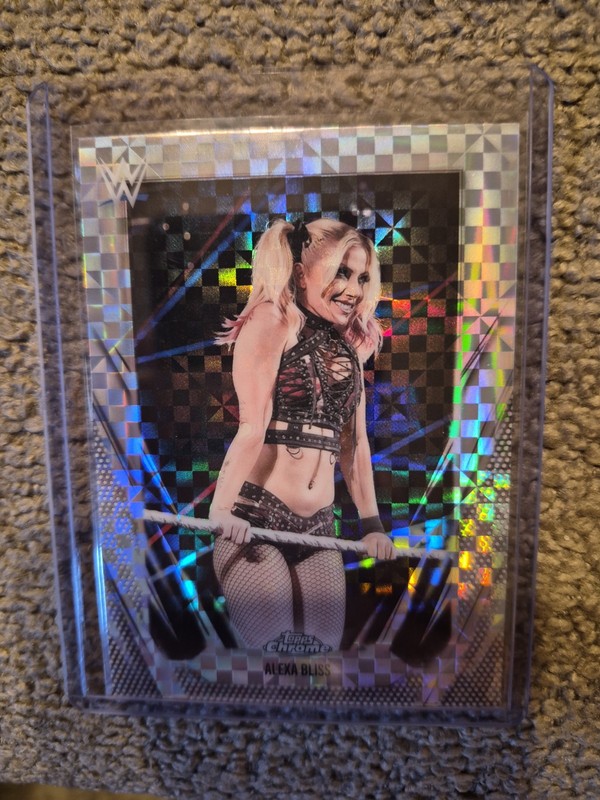 2026 Topps Chrome WWE Alexa Bliss #64 X-Fractor Wrestling Card