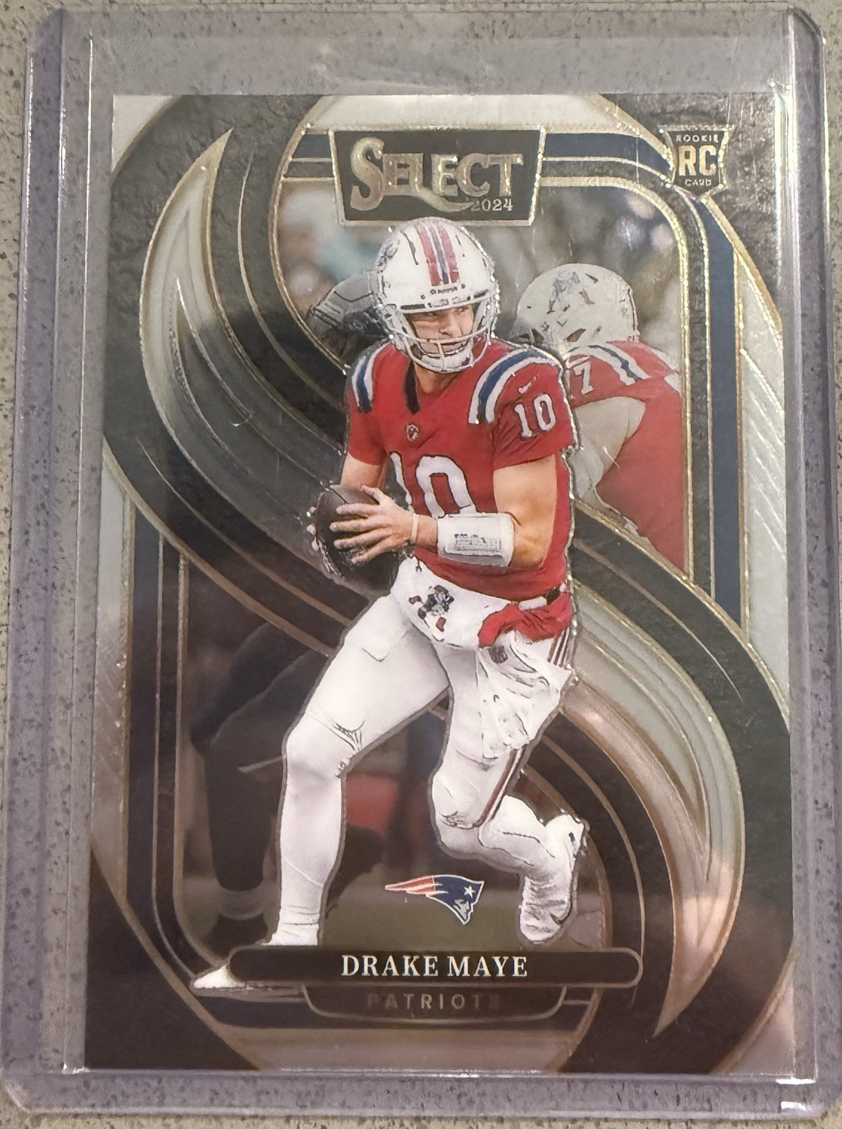 2024 Panini Select - Premier Level Silver Drake Maye #113 (RC)