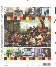 TIMBRE BELGIQUE - BLOC - 2005 -   175 Ans D'indépendance De La BELGIQUE - NEUF**